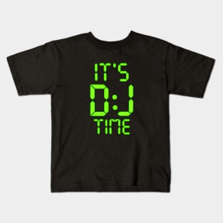 It's Dj Time Kids T-Shirt